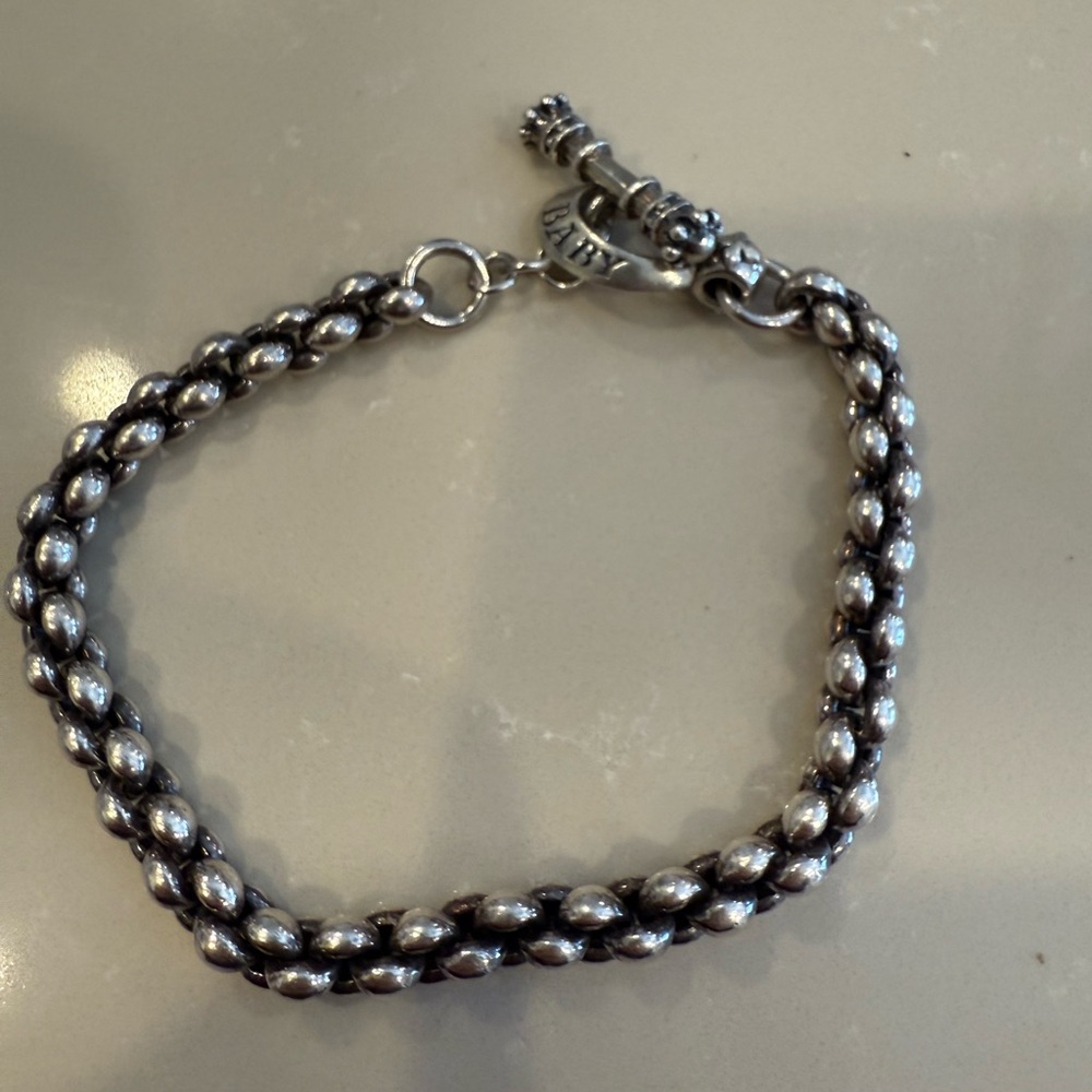 King Baby Studio Small Infinity Link bracelet.